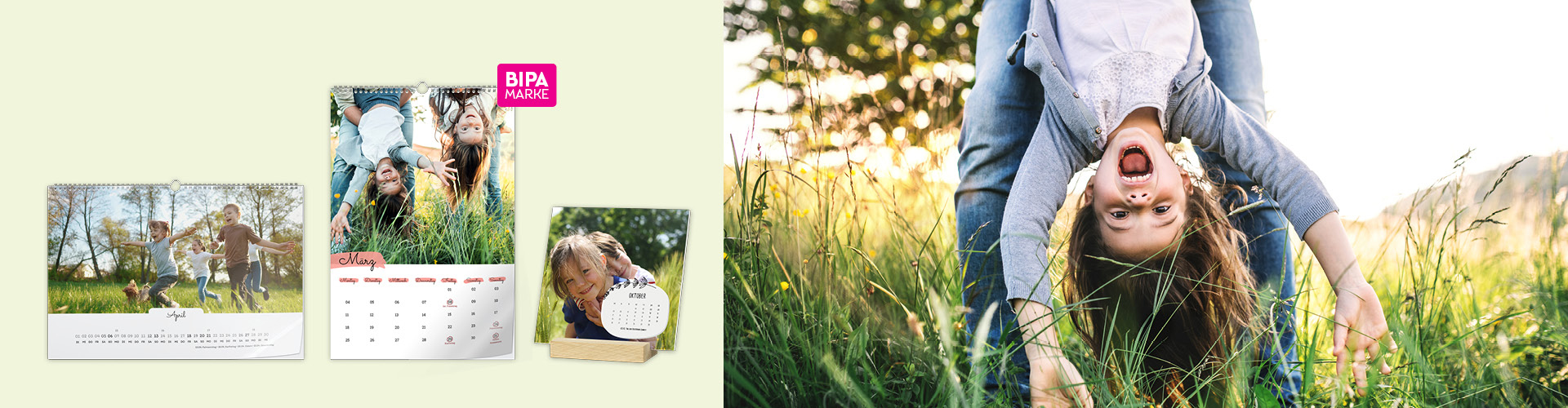 Lustige Familienmomente als personalisierte Fotokalender gestalten – jetzt im BIPA Fotoshop kreativ werden und Freude verschenken.